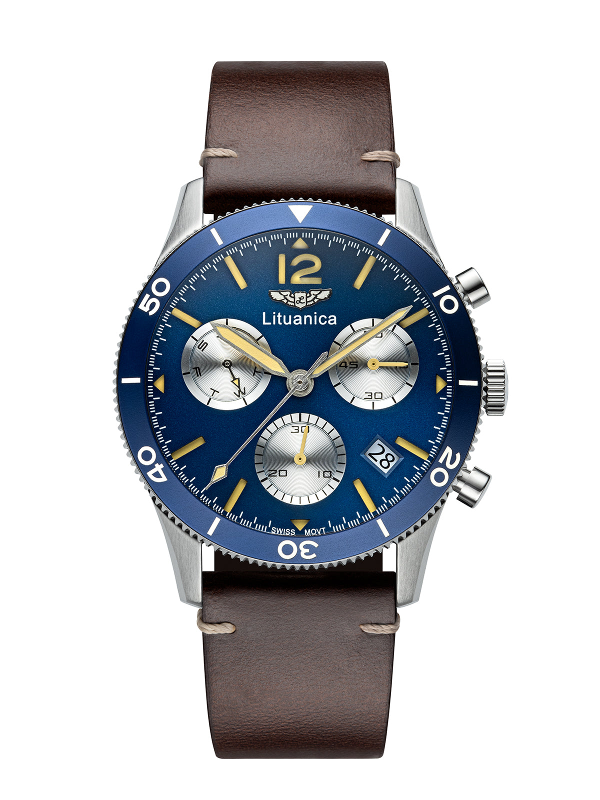 Vyriškas laikrodis Atlantic 1933 Chronografas