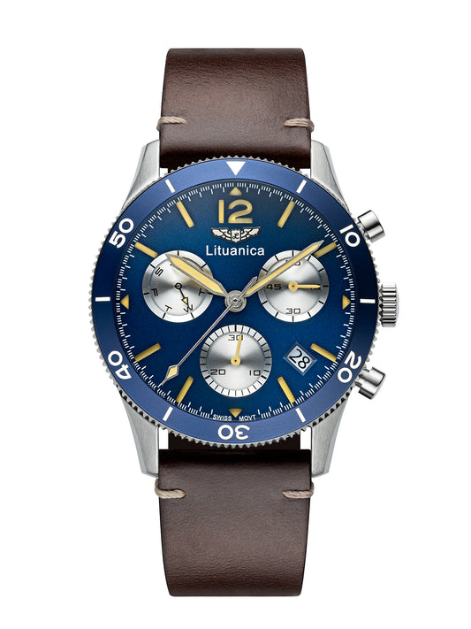 Vyriškas laikrodis Atlantic 1933 Chronografas