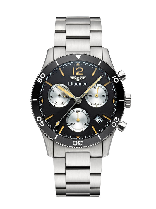 Vyriškas laikrodis Atlantic 1933 Chronografas