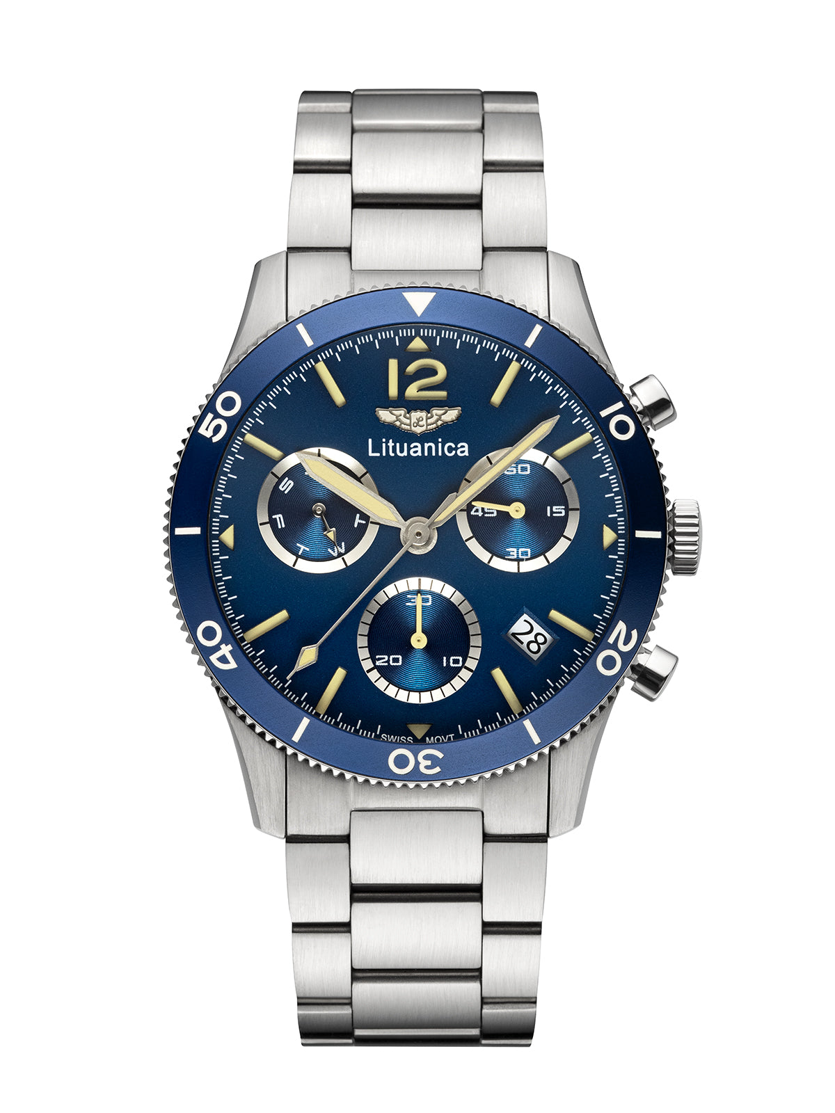 Vyriškas laikrodis Atlantic 1933 Chronografas