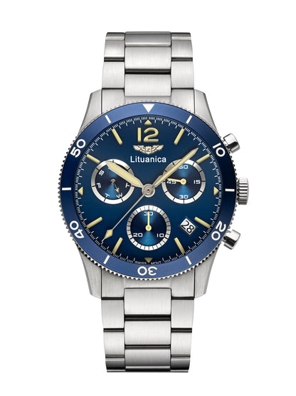 Vyriškas laikrodis Atlantic 1933 Chronografas