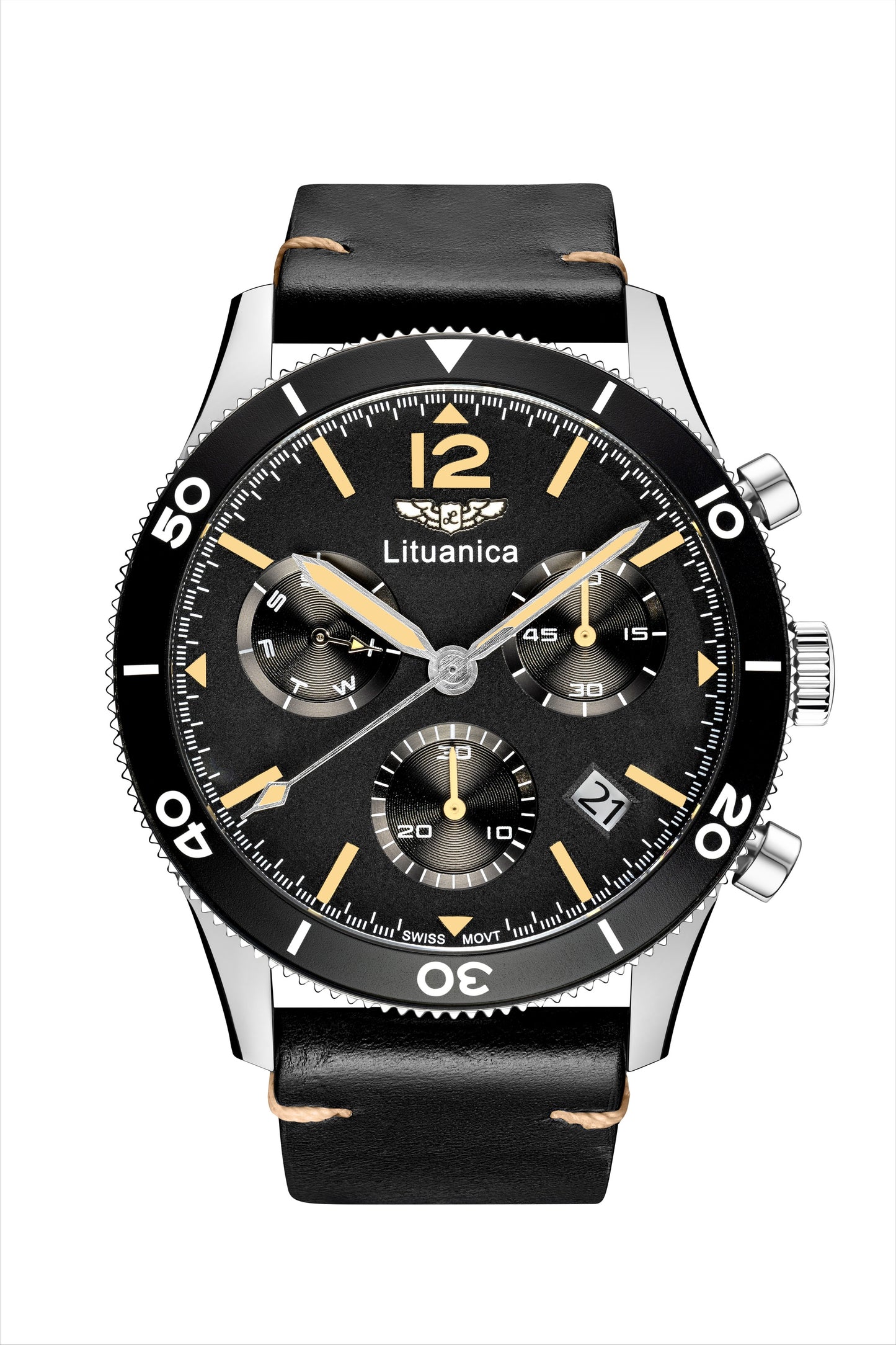 Vyriškas laikrodis Atlantic 1933 Chronografas