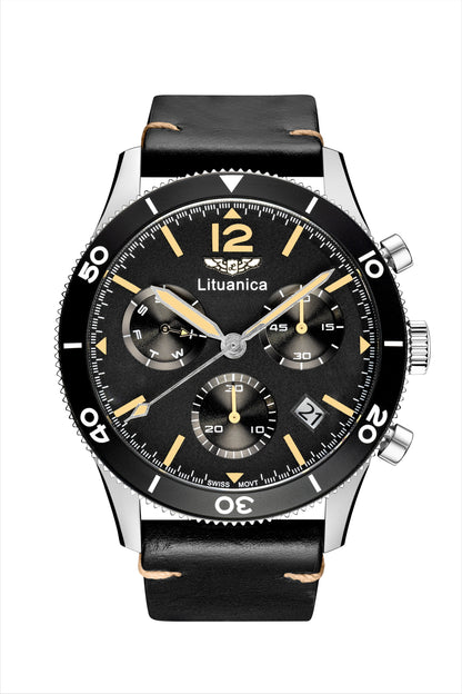 Vyriškas laikrodis Atlantic 1933 Chronografas