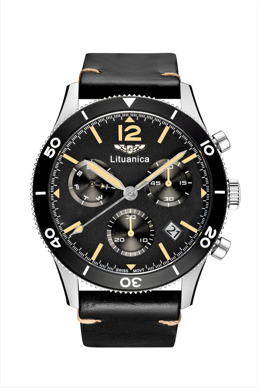 Vyriškas laikrodis Atlantic 1933 Chronografas