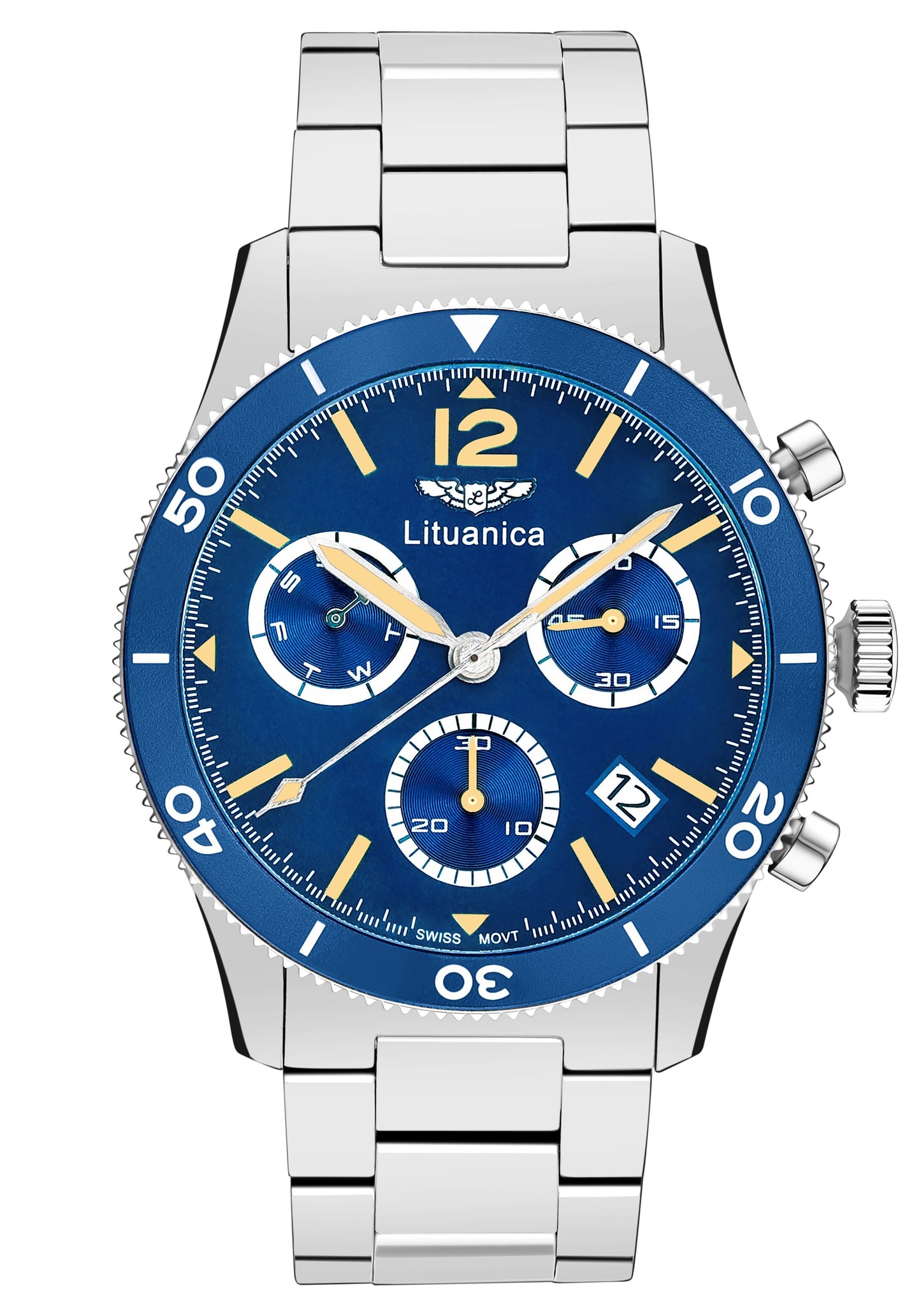 Vyriškas laikrodis Atlantic 1933 Chronografas