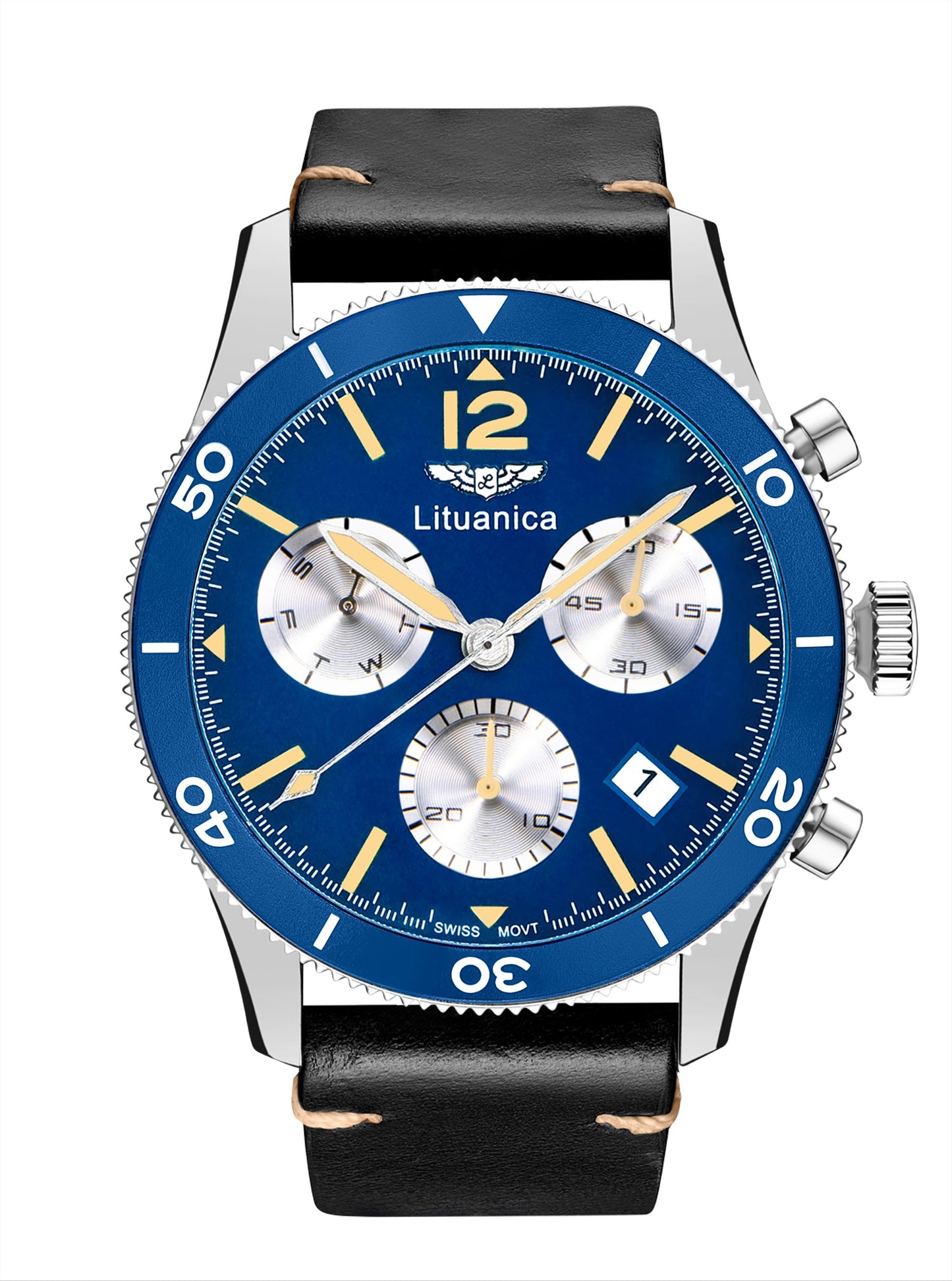Vyriškas laikrodis Atlantic 1933 Chronografas