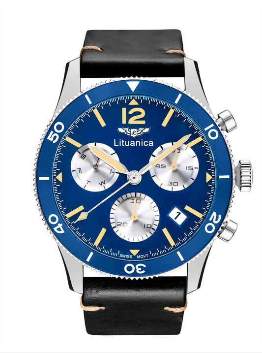 Vyriškas laikrodis Atlantic 1933 Chronografas